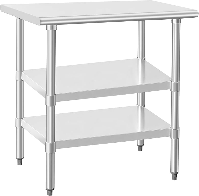 HARDURA Commercial Backsplash Undershelves Galvanized